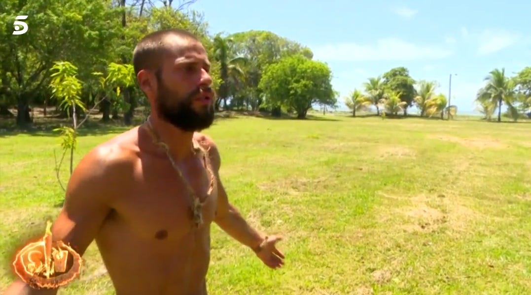 Publicidad de tele5 de perdida de peso y masa muscular